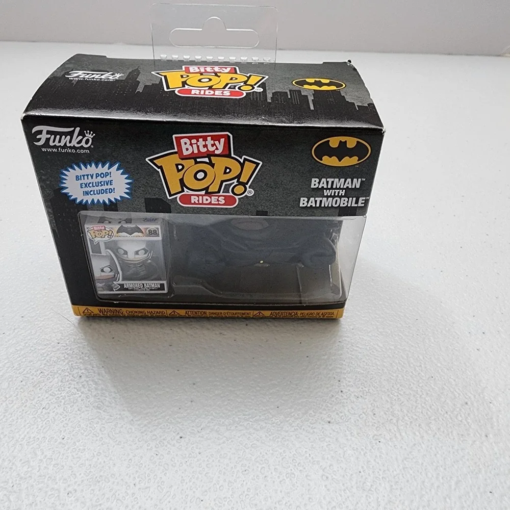 Funko Bitty Pop! Batman with Batmobile Funko Bitty Pop! Ride Brand NEW